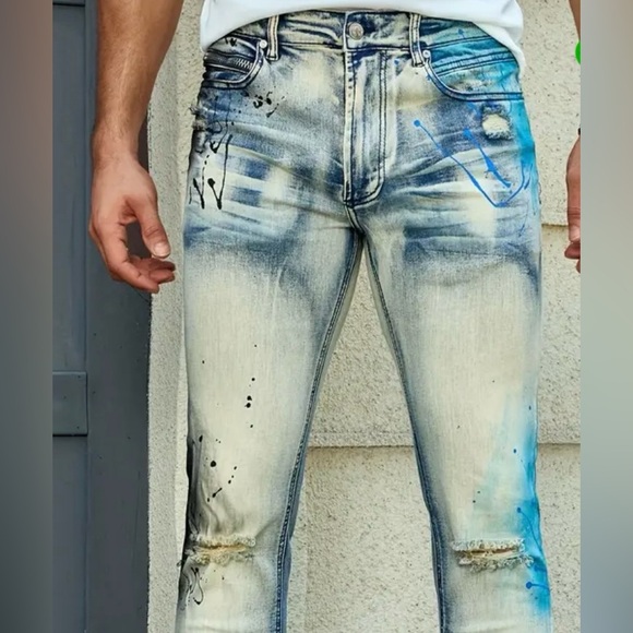 NWT!!! Mens stylish jeans; size 42W - Picture 3 of 6